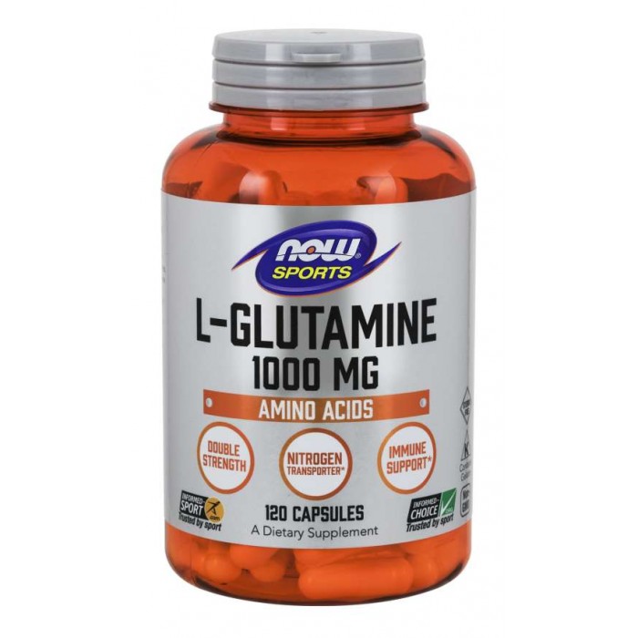 NOW -L-Glutamine 1000 mg - 120 Caps